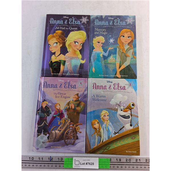 Disney Anna & Elsa Books by Erica David