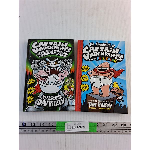 Captain Underpants Comic Books