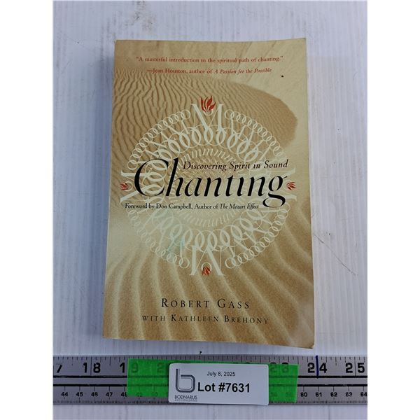 Chanting Book by Robert Gass