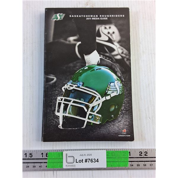 Saskatchewan Roughriders 2011 Media Guide