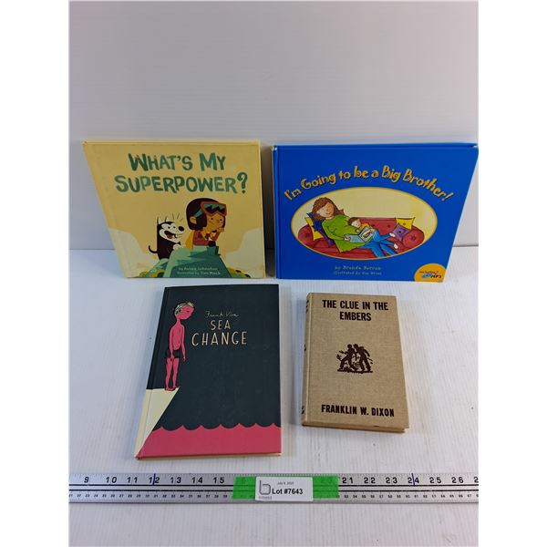 Various Books - Whats My Superpower, Sea Change and Im Going to be a Big Brother