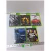 Image 1 : (5) Xbox 360 Games - Call of Duty Black Ops 2, Halo 3 ODST, Dues Ex, Misc