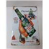 Image 2 : (2) Metal Novelty Signs - Canada Dry 8'' x 12'', No Parking 8'' x 12''