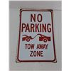 Image 4 : (2) Metal Novelty Signs - Canada Dry 8'' x 12'', No Parking 8'' x 12''