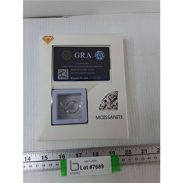 GRA Moissanite Ring- CANNOT AUTHENTICATE