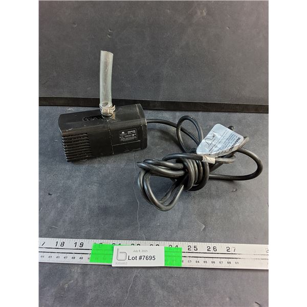 Angelo Decor Submersible Pump for Ponds & Aquariums - As Is