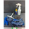 Image 1 : 50 SPF Sunscreen, Spray Bottle, AEG Pens, Window Scraper and Large Rubber Gloves