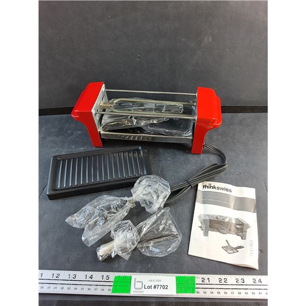 ThinkSwiss Mini Raclette for 2 - Appears New