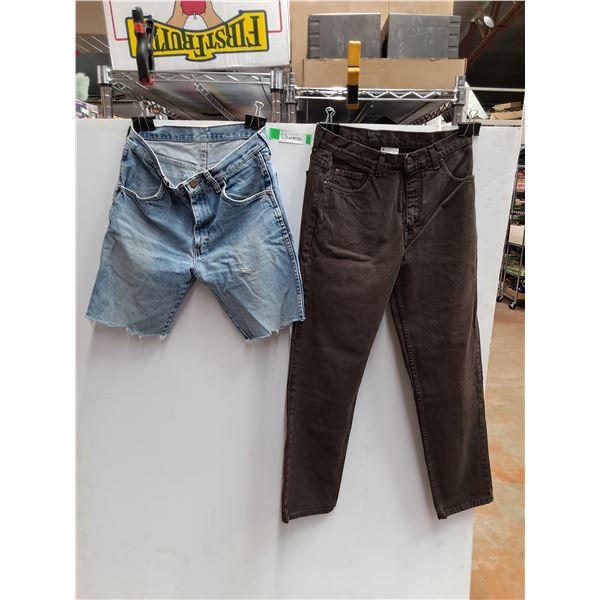 Denim Shorts - Size S - M and Denim Jeans - Size 31/32