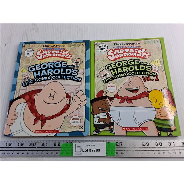 The Epic Tales of Captain Underpants Comics
