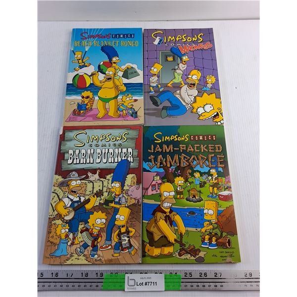 Simpsons Comics - Barn Burner, Madness and Beach Blanket Bongo