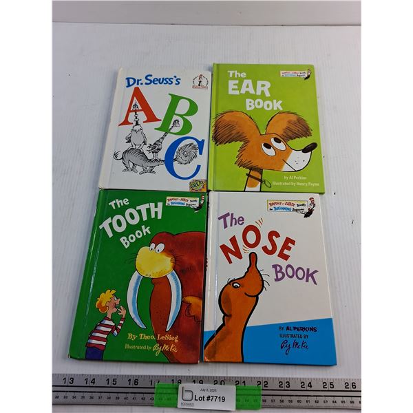 Kids Books - ABC, The Tooth Book and The Nose Book
