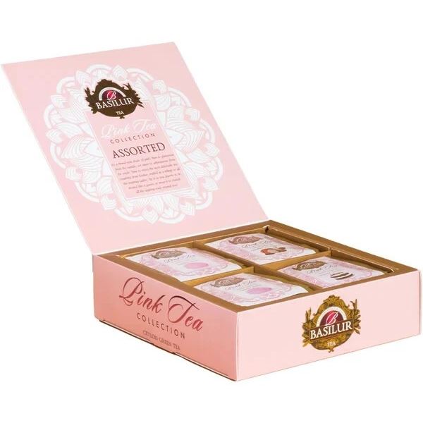 BASILUR PINK TEA COLLECTION 40 COUNT