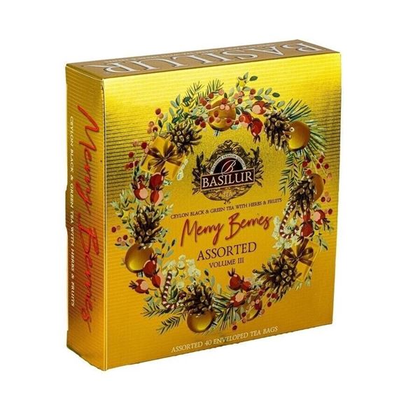 BASILUR MERRY BERRIES ASSORTED VOLUME 3 (40 COUNT)