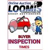 Image 1 : BUYER INSPECTION TIMES : INFORMATION