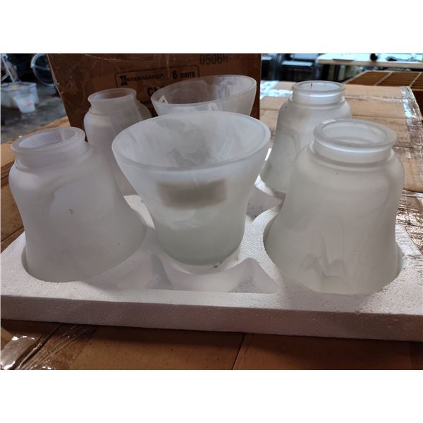 Malibu Frosted Glass Shades