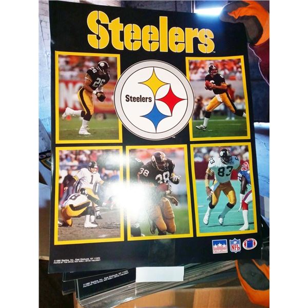 NFL Pittsburgh Steelers 16" x 20" Licensed Lithograph Prints