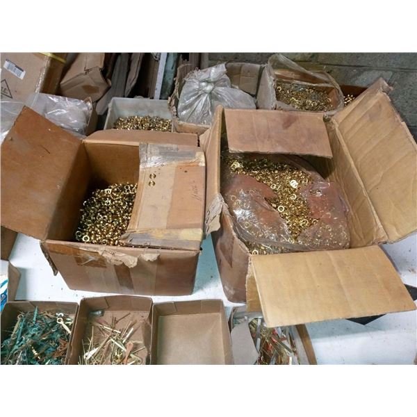 Clock Components - Brass Plated Metal Clock Dials / Faces (Over 100,000 Pieces)