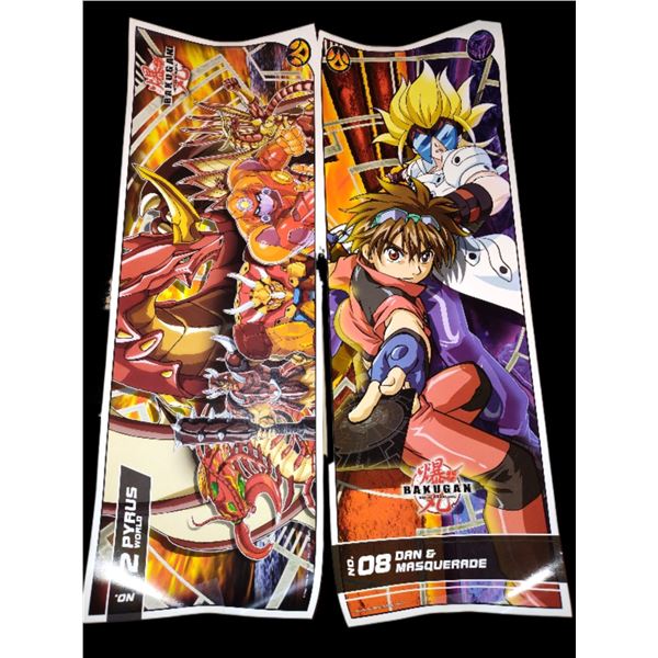 Licensed Bakugan Collectors Posters