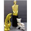 Image 6 : Gold & Silver Electroplate Statues