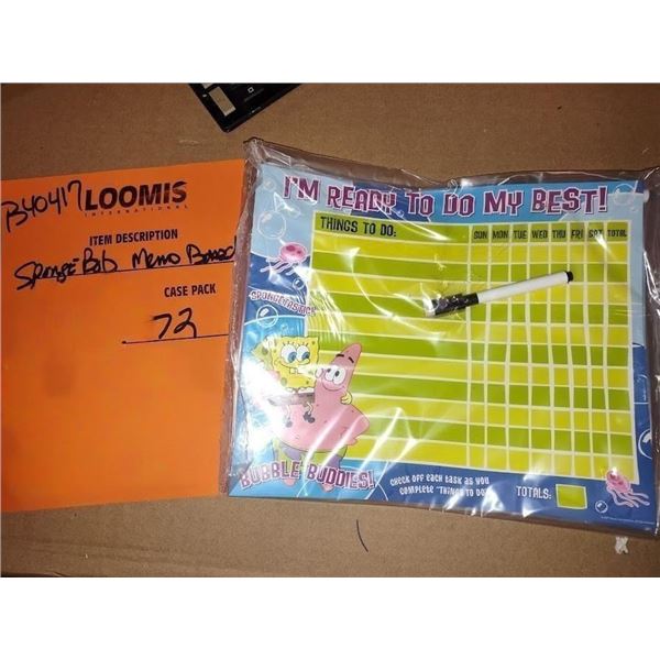 Spongebob Memo Board