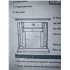 Image 4 : Wood Fireplace Mantel & Frame K.D. $699.00 MSR
