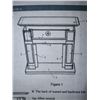 Image 5 : Wood Fireplace Mantel & Frame K.D. $699.00 MSR