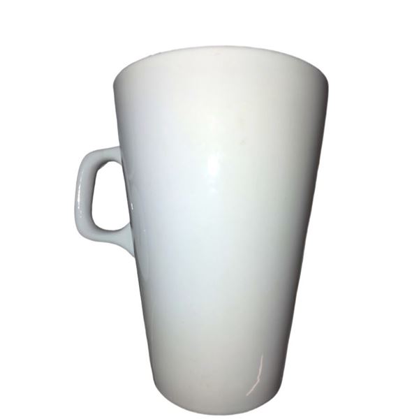7" Porcelain Slant Mug (Japan)
