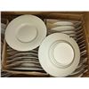 Image 1 : White 6" Ironstone Plates