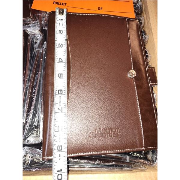 Executive Leatherette Loose Leaf Portfolio Notebook