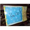Image 5 : American Greeting Sassy Stripes Magnetic, Dry Erase Message Center