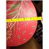Image 8 : Large Holiday Round Storage & Gift Box With Lid