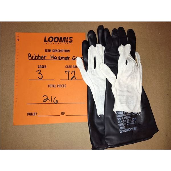 Rubber Hazmat Gloves