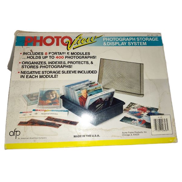 Photo View Photograph Storage & Display Unit