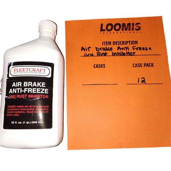 1 Qt Air Brake Anti Freeze And Rust Inhibitor