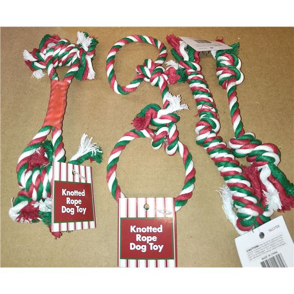 Assorted Knotted Rope Dog Toy