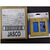 Image 1 : New GE Oak Wood Double Wall Switch Plates