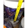 Image 4 : GLASS FLAT STONES AND GLASS MARBLES, USA MADE, ASSORTED SIZES AND COLORS (APPROX. 3lb's)