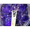Image 5 : GLASS FLAT STONES AND GLASS MARBLES, USA MADE, ASSORTED SIZES AND COLORS (APPROX. 3lb's)