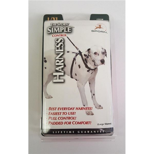 SPORN EASY TRAIN DOG HARNESS / HEAVY NYLON $21.00 RETAIL