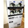 Image 4 : HDMI Cables - 12' / Full HD 3D / 1080p - New Factory Cases in Floor Display