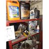 Image 2 : METAL SHELF WITH BUNDLE LOT OF PRODUCTS