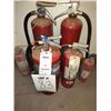 Image 1 : SET OF 6 FIRE EXTINGUISHERS