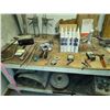 Image 2 : HUGE TABLE TOP OF ASSORTED TOOLS & INVENTORY