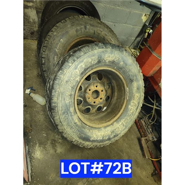 TRUCK TIRES & RIMS USED