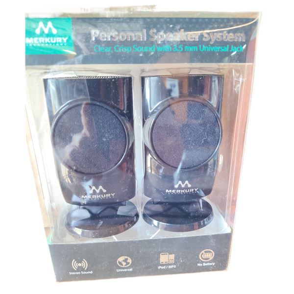 MERKURY PERSONAL SPEAKER SYSTEM