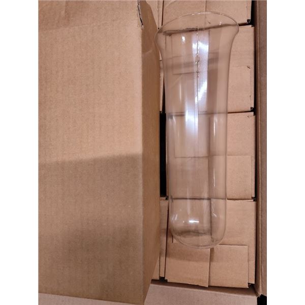 12" USA MADE GLASS VASE- CURRENT RETAIL $8.99 EACH