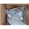 Image 2 : EVERLIGHTING 8"-10" GLASS ALABASTER LIGHTING FIXTURE-RETAIL VALUE $39.00 EA.