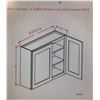 Image 1 : SHAKER GREY CABINET- CURRENT RETAIL $472.82