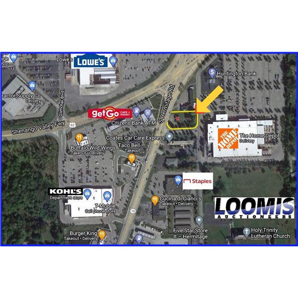 HERMITAGE PA : PRIME HIGH TRAFFIC BUSINESS DEVELOPMENT  PROPERTY